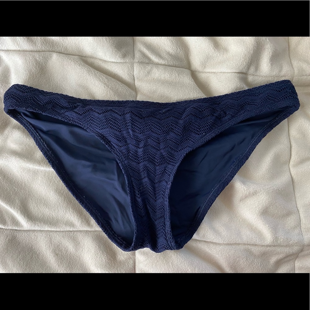 Navy Blue Swim Bikini bottoms from Aerie